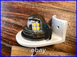 Vintage Bronze Batwing, Teardrop Steaming Light New Wiring/led/seals/glass Lens