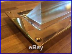 Vintage Bronze N. O. S. Deck Prism Light Fitting Maritime Marine Nautical Boat