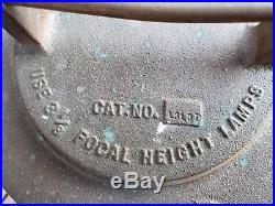 Vintage Bronze Pauluhn White Stern Light Ship Navy Boat Lamp Brass Bridge Channe