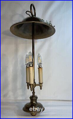 Vintage Chapman 1972 Brass Hanging Ceiling Light Maritime/Nautical Inspired