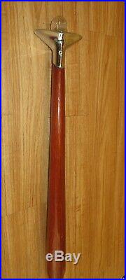 Vintage Chris Craft Stern Light Beautiful Mahogany Wood 30 tall Works Perfect