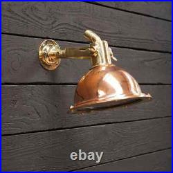 Vintage Countertops Marine Antique Style Copper & Brass Pendant Ceiling Light