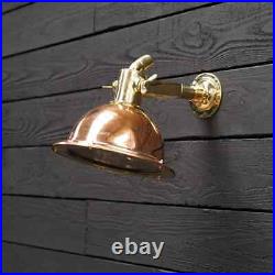 Vintage Countertops Marine Antique Style Copper & Brass Pendant Ceiling Light