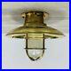Vintage-Covered-Nautical-Brass-Ceiling-Light-With-Ribbed-Globe-01-yz