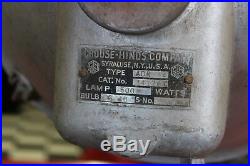 Vintage Crouse Hinds Barge Light Boat Marine Lamp