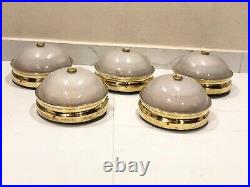 Vintage Design Ocean Liner Antique Old Nautical Ship Brass Ceiling Deck Light