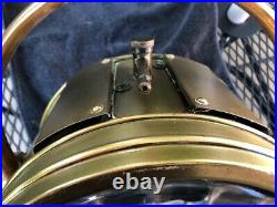 Vintage Gas  Powered Search Light Marine Spotlight Brass poss. Some Copper