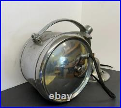 Vintage Half Mile Ray Portable Light Co. Nautical Search Light, Chris Craft