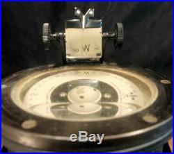 Vintage Hand Held Weems Navigation System Vector Compass Lights Excellent Case
