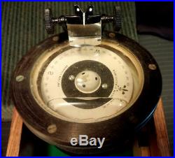 Vintage Hand Held Weems Navigation System Vector Compass Lights Excellent Case