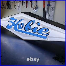 Vintage Hobie Sail boat Kayak Advertising Sign Light Nautical Man Cave Hobie Cat