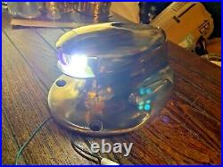 Vintage Jetson Style Combo Chocks/steaming, Bow Light New Led, Purple Glass Lens