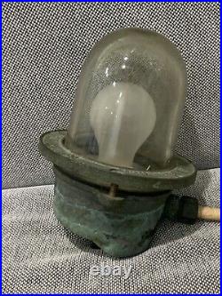 Vintage Kim Lighting Inc. Underwater Maritime Nautical Ship Light / Lamp Fixture
