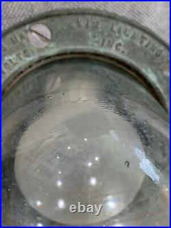 Vintage Kim Lighting Inc. Underwater Maritime Nautical Ship Light / Lamp Fixture