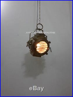 Vintage Large Hanging Pendant Light Kitchen / Nautical / Industrial / Coastal
