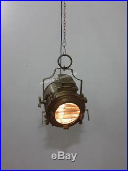 Vintage Large Hanging Pendant Light Kitchen / Nautical / Industrial / Coastal