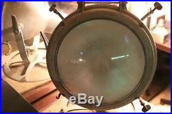 Vintage Large Working Prong Crouse Hinds Nautical Search Light from 1940's Ship
