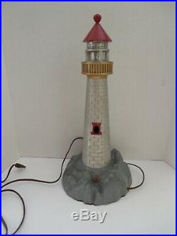 Vintage Light House Table Lamp 16 3/4