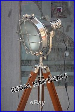 Vintage-Marine-Search-light-Floor-Lamp-Nautical-Spot-Studio-Tripod-Floor-Lamps