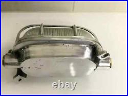 Vintage Nautical Aluminum Passageway Wall Bulkhead Light New Maritime Style 2p