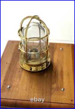 Vintage Nautical Brass Ceiling Wall Mount Marine Brass Bulkhead New Ship Light