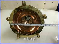 Vintage Nautical Cargo Pendant Hanging Light Made Of Brass And Copper 2 Piece