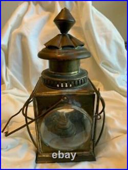 Vintage Nautical Copper Anchor Light Oil Lantern Light Lamp