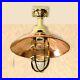 Vintage-Nautical-Marine-Bulkhead-Light-Antique-Brass-With-Copper-Shade-01-qm