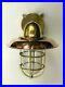 Vintage-Nautical-Passageway-Bulkhead-Light-Made-Of-Brass-With-Junction-Box-New-01-nzhs