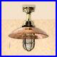 Vintage-Nautical-Style-Alleyway-Bulkhead-Brass-New-Light-With-Copper-Shade-01-op