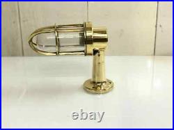 Vintage Nautical Style Alleyway Bulkhead Wall Brass Small Light 4 Piece