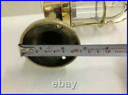 Vintage Nautical Style Alleyway Bulkhead Wall Brass Small Light 4 Piece