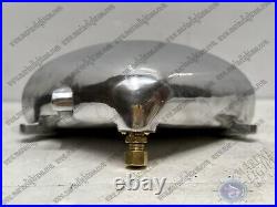 Vintage Nautical Style Wall Mounted Aluminum & Brass Ship Triangle Light Fixture