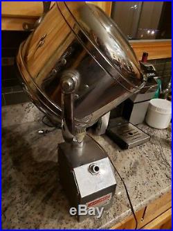 Vintage Nautical Yacht Search Light One Mile Ray The Portable Light Co Ny USA