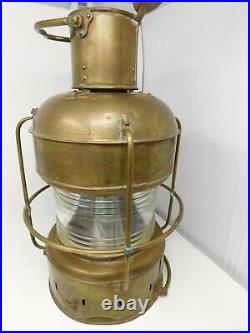 Vintage Nippon Sento Nautical Marine Lamp Lantern Japan Light
