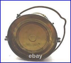 Vintage Nippon Sento Oil Lantern Marine Nautical Brass Rad Light Japan Since1974