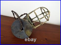 Vintage Old Brass Nautical Boat Passageway Light Oceanic Russell Stoll Co 1930s