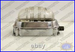 Vintage Old Ship Salvaged Aluminum Oval Ceiling Wall Mount Bulkhead Cover Light