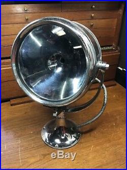 Vintage One Mile Ray 733 Spot Light Chris Craft Search Light Nautical Decor COOL