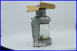 Vintage PERKO nautical light Unused in box Galvanized -brass Class 2 USA