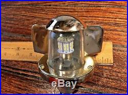 Vintage Perko Bronze/brass Large Steaming, Mast Light 450lm Led Bulb 2watt Draw