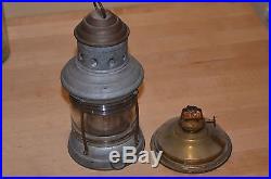 Vintage Perko Marine Oil Lantern Lamp from ferrocrete sailboat nautical light