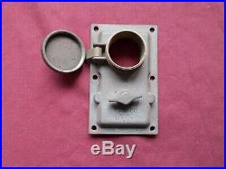 Vintage R & S Co. Ny Brass Industrial Ship Boat Nautical Light Switch Cast Iron