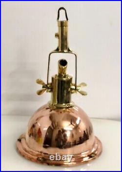 Vintage Replica Marine Cargo Smooth Copper & Brass Ceiling/Pendant Ship Light