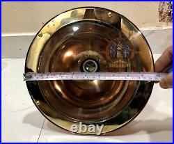 Vintage Replica Marine Cargo Smooth Copper & Brass Ceiling/Pendant Ship Light