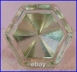 Vintage Ships Deck Green Glass Nautical Prism