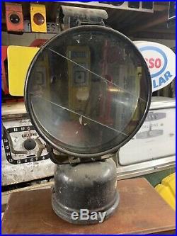 Vintage Signal Lamp Light Old Industrial Military Nautical Maritime Marine