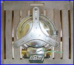 Vintage Stainless Steel Nautical Ship's Ceiling Light Fixture Rewired (Lot C)