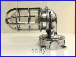 Vintage Style Antique Nautical New Aluminum Wall Sconce Light Fixture Lot of 5