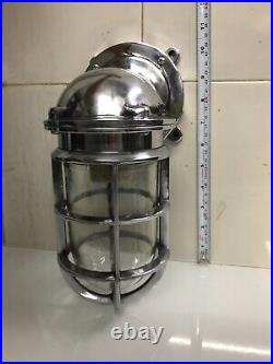 Vintage Style Antique Nautical New Aluminum Wall Sconce Light Fixture Lot of 5
